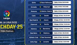 Jadwal Liga 2 Spanyol